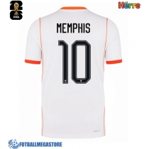 Fotballdrakt Herre Nederland Memphis Depay #10 Bortedrakt VM 2026 Kortermet